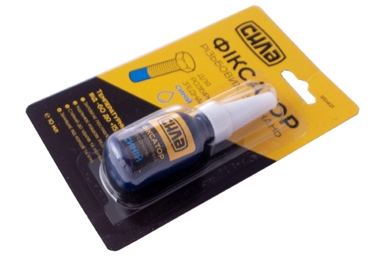 Фіксатор різьблення для розбірних з'єднань Сила - 10г синій