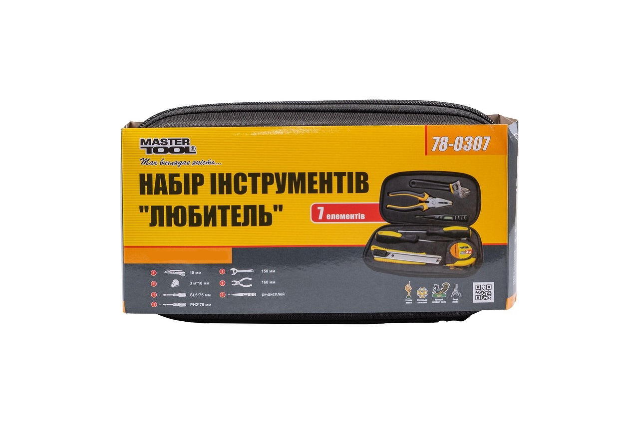 Набор инструмента Mastertool - 7 ед. любитель