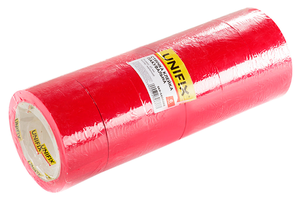 Скотч Unifix - 45 мм x 80 м x 40 мкм красный