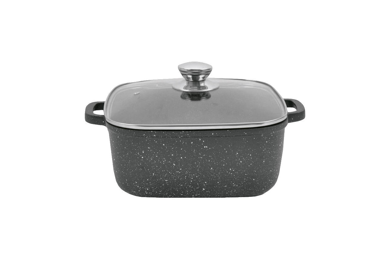 Кастрюля антипригарная Maestro - 280 x 280 мм x 8 л Granite