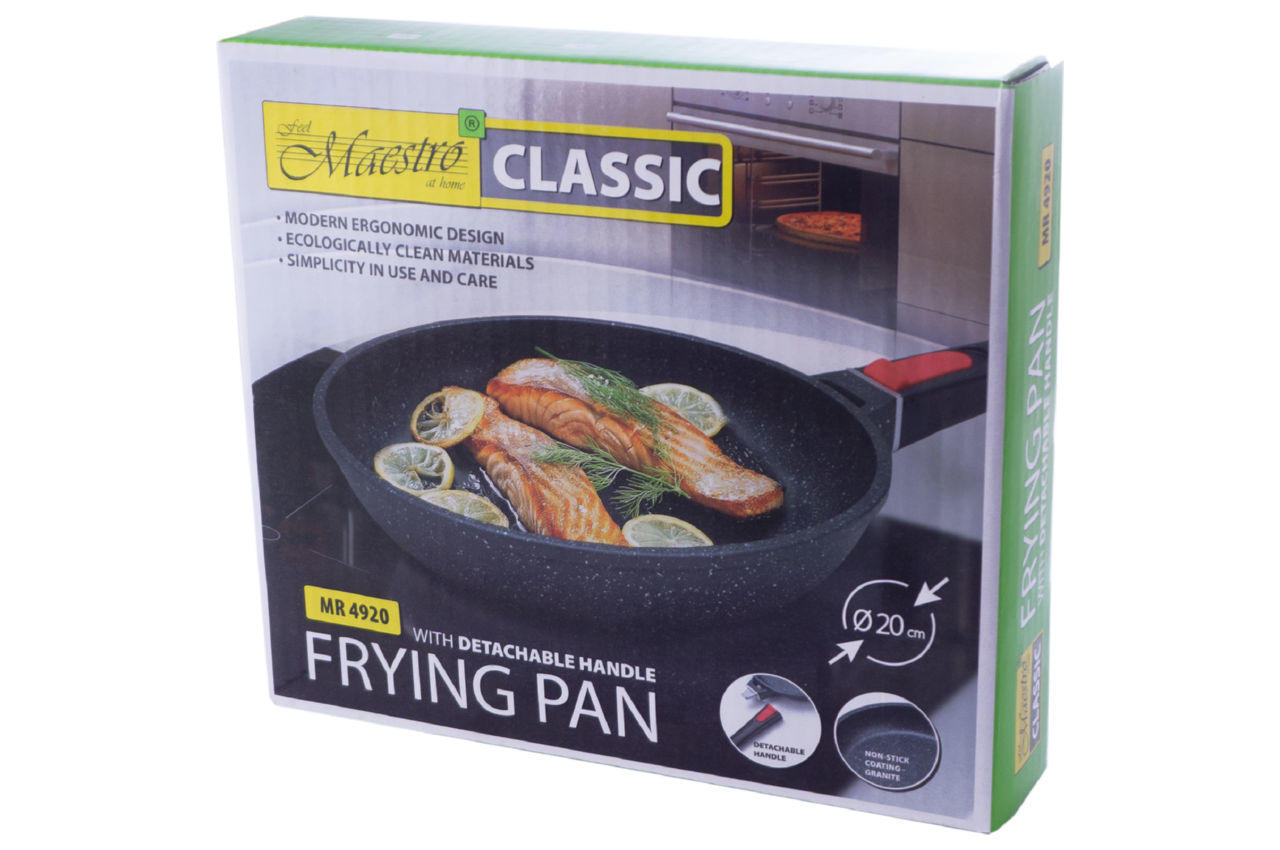 Сковорода антипригарная Maestro - 200 мм Granite