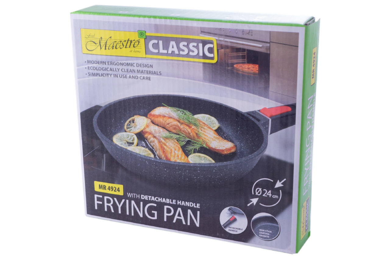 Сковорода антипригарная Maestro - 240 мм Granite