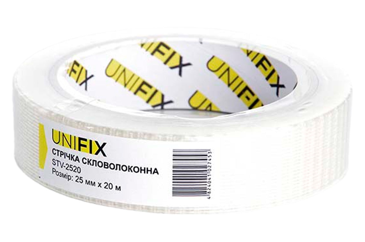Лента стеклотканевая Unifix - 25 мм x 20м