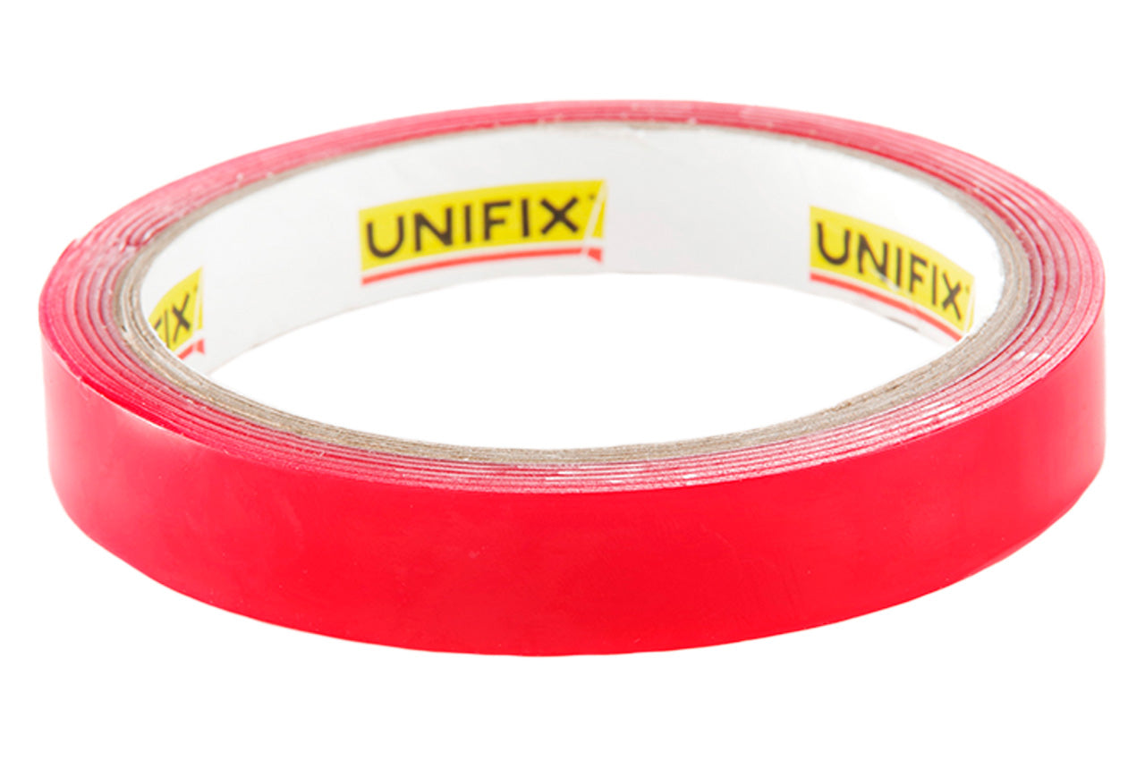 Лента двухсторонняя Unifix - 1 x 15 мм x 2 м пеноакрил