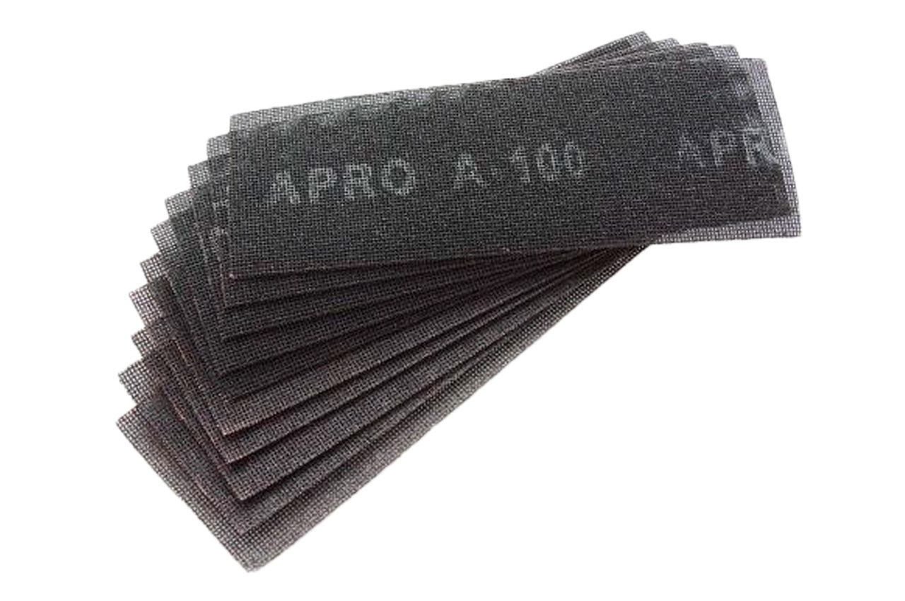 Сетка абразивная Apro - 105 x 280 мм x Р100 (10 шт.)