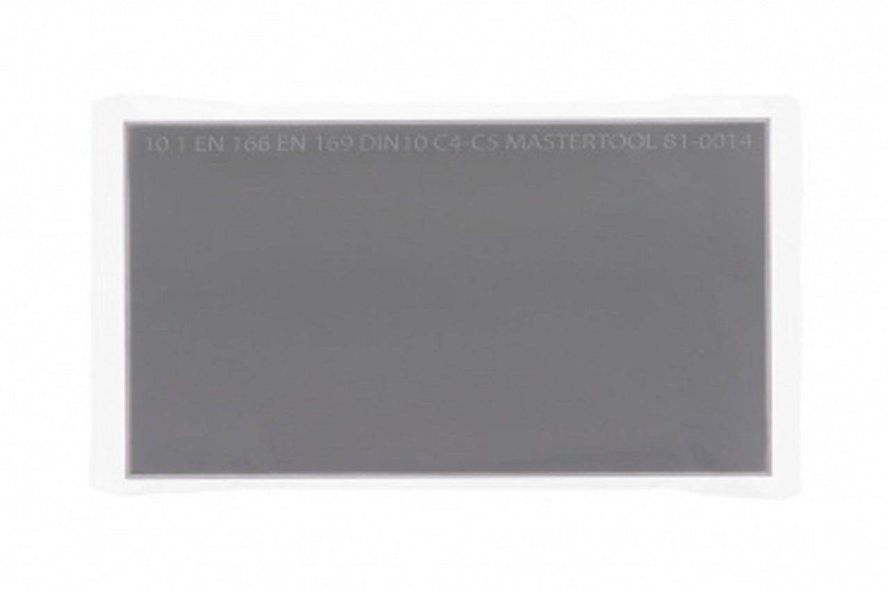 Стекло защитное для сварки Mastertool - 52 x 102 мм x С-4