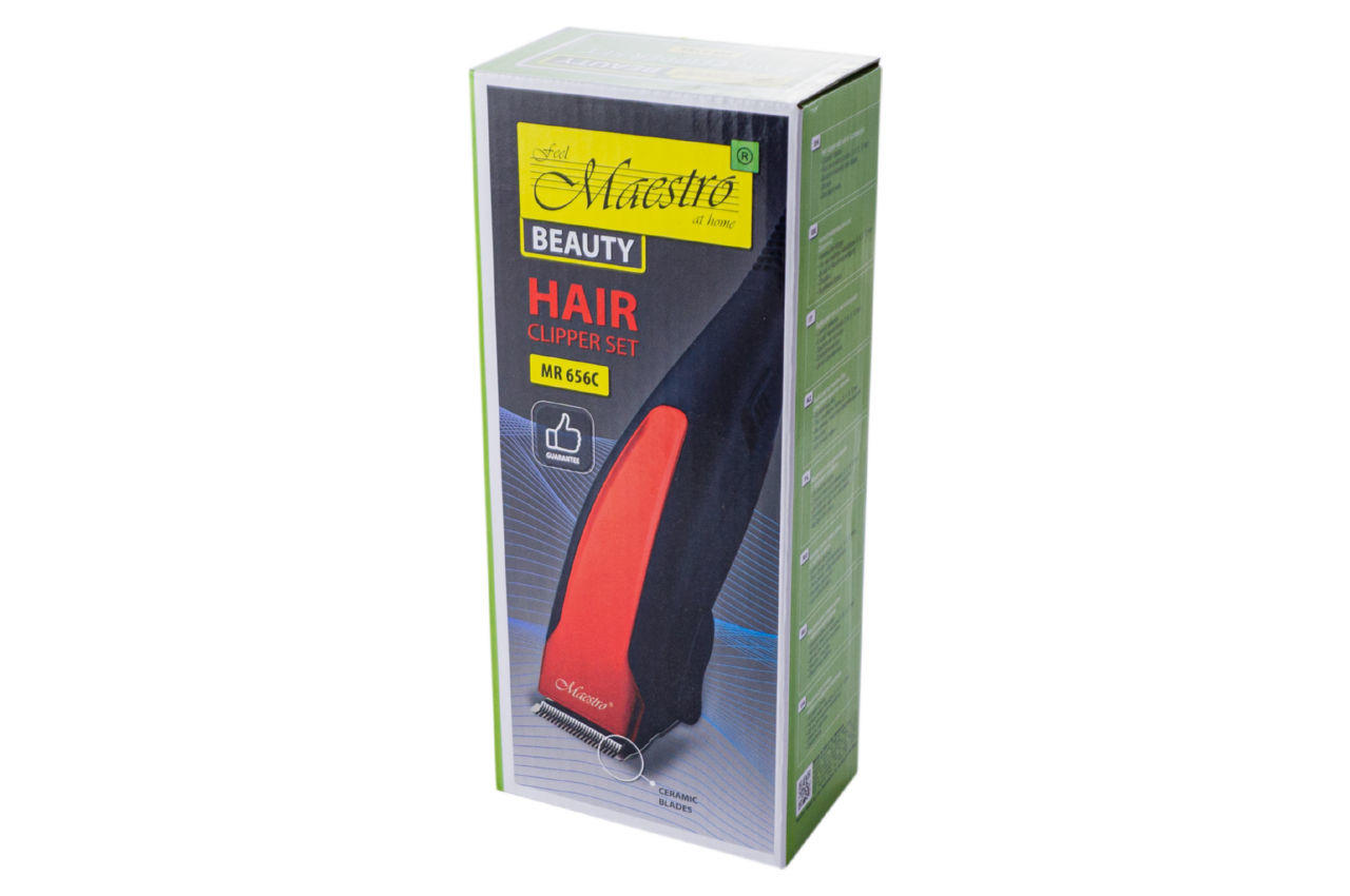Машинка для стрижки Maestro - MR-656C-Red