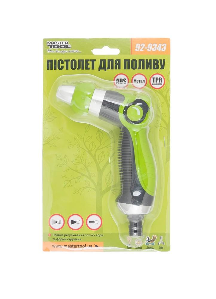 Пистолет для полива Mastertool - 1/2" металл с регулировкой потока