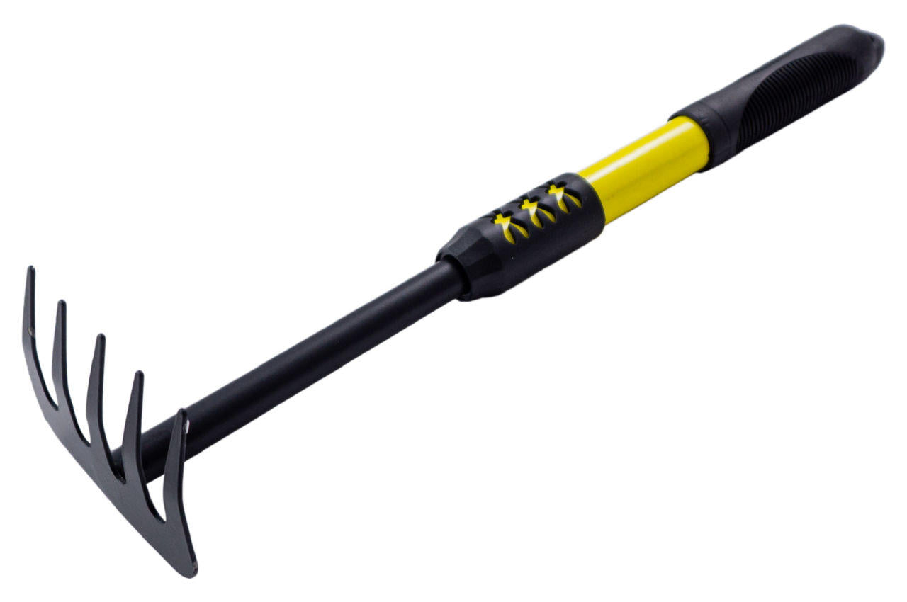 Грабли прямые Mastertool - 430 x 95 мм резиновая ручка