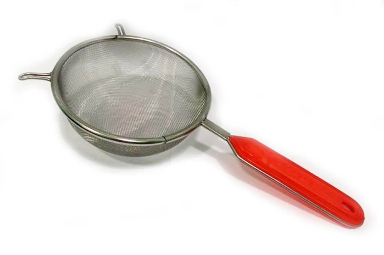 Сито нержавеющее Empire - 160 мм красная ручка