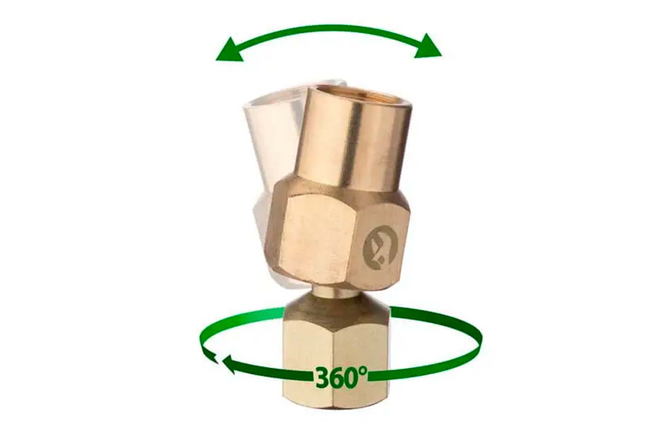 Шарнир поворотный Intertool-Storm - внутренняя резьба 1/4" × 1/4"