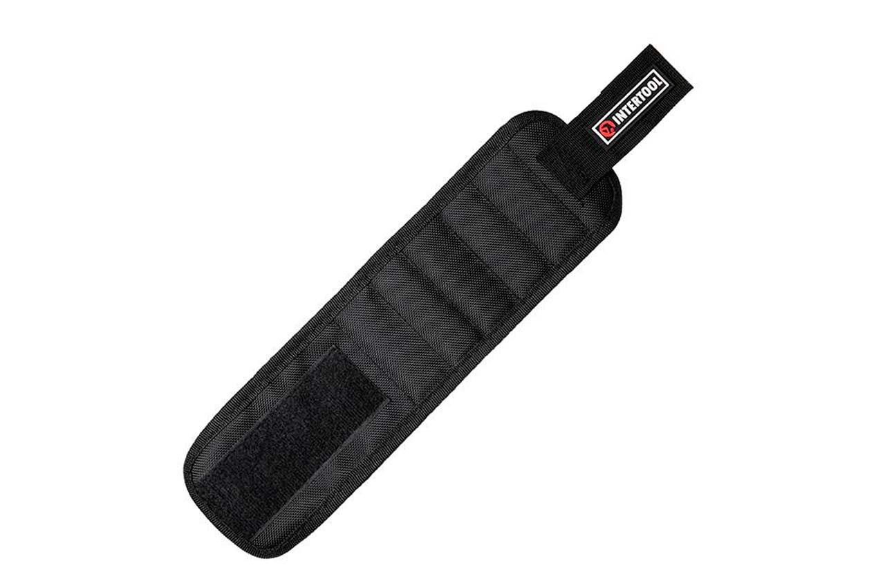 Браслет строительный магнитный Intertool-Storm - 360 × 90мм × 10 магнитов