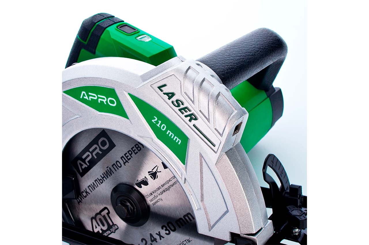 Пила дисковая Apro - C210 2300Вт x Ø210мм