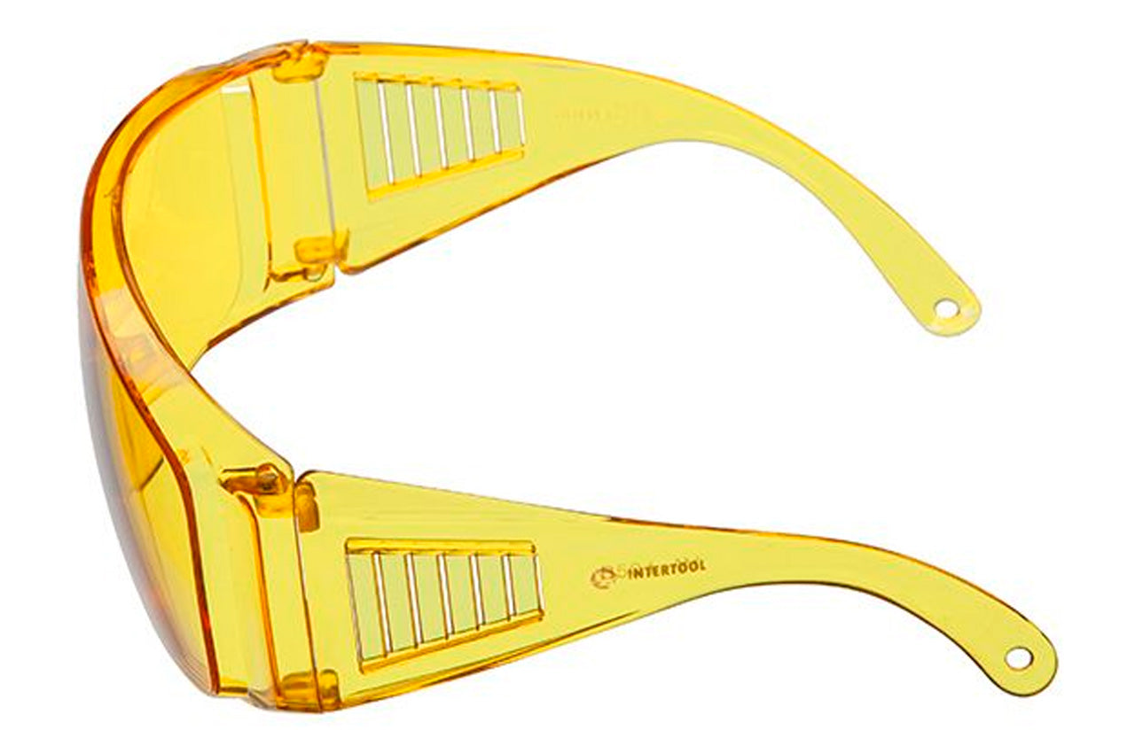 Очки защитные Intertool - Ozon поликарбонат желтые