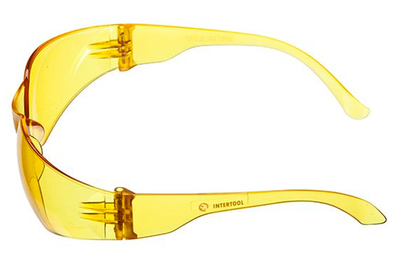 Очки защитные Intertool - GT поликарбонат желтые