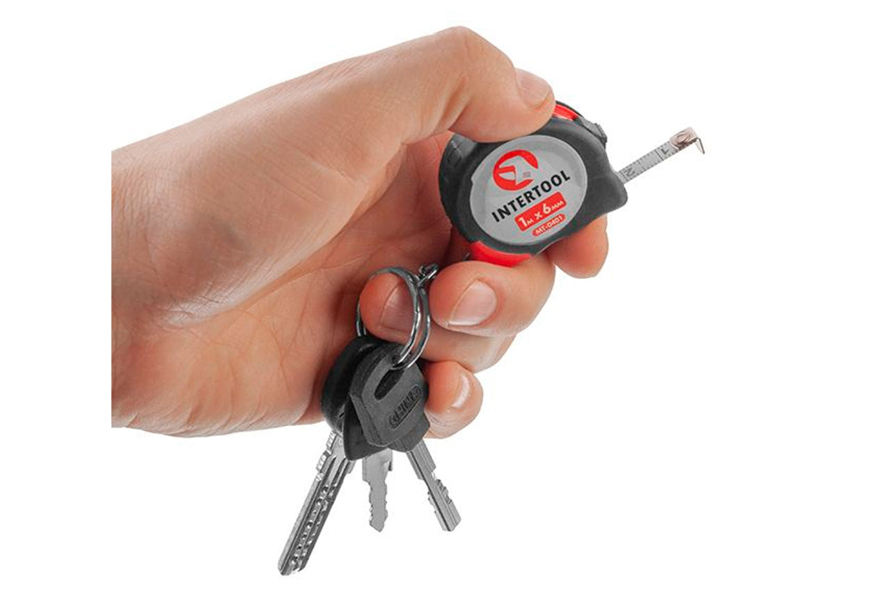 Рулетка Intertool - 1м x 6мм
