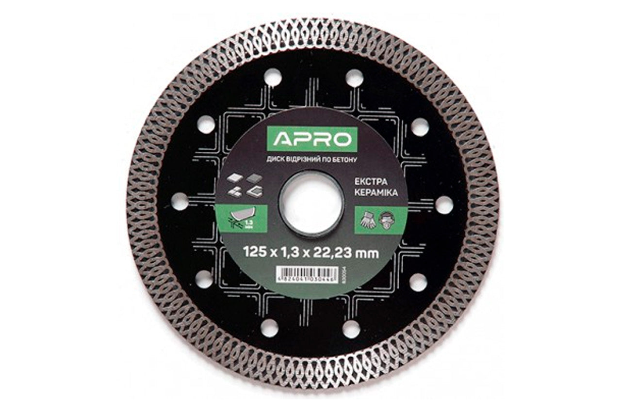 Диск алмазный Apro - 230мм x 16-18% сегмент