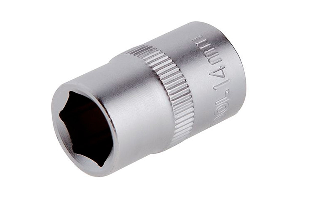 Головка шестигранная Intertool - 14мм x 1/2" матовая