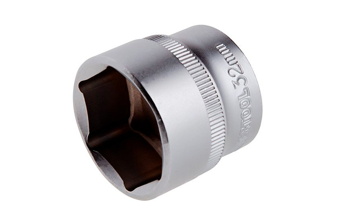 Головка шестигранная Intertool - 32мм x 1/2" матовая