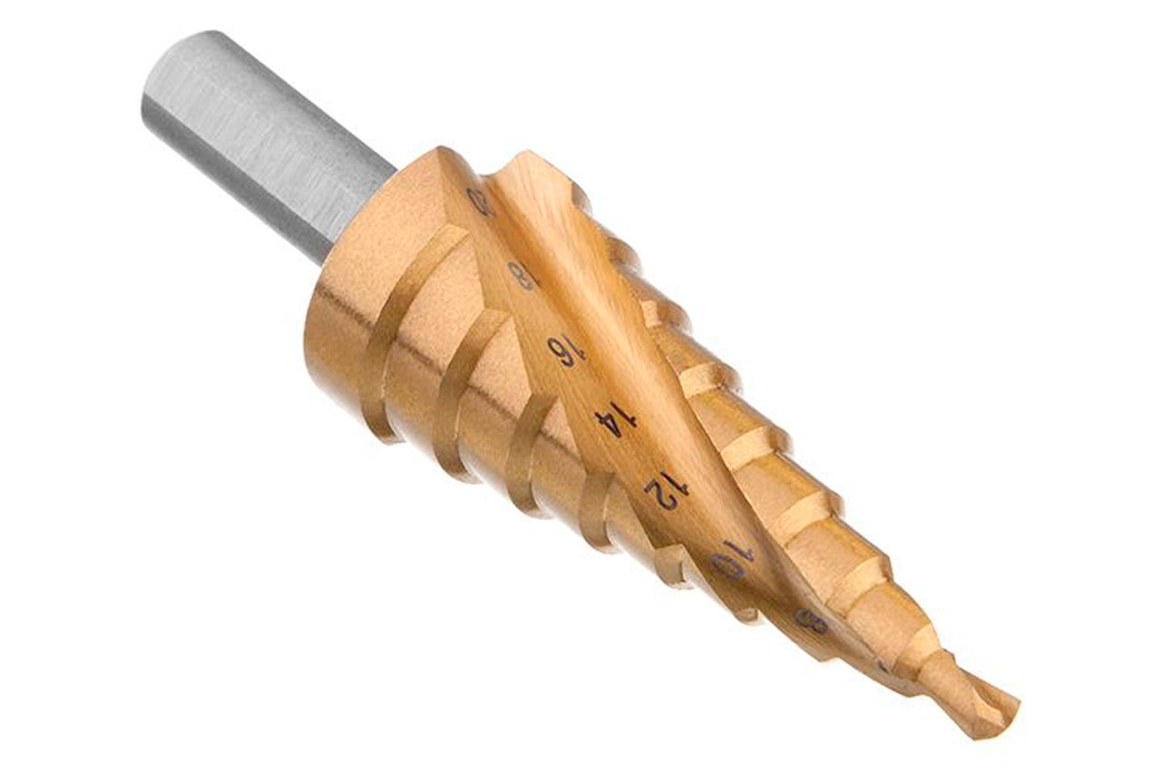 Сверло ступенчатое по металлу Intertool - 4-20мм спиральное