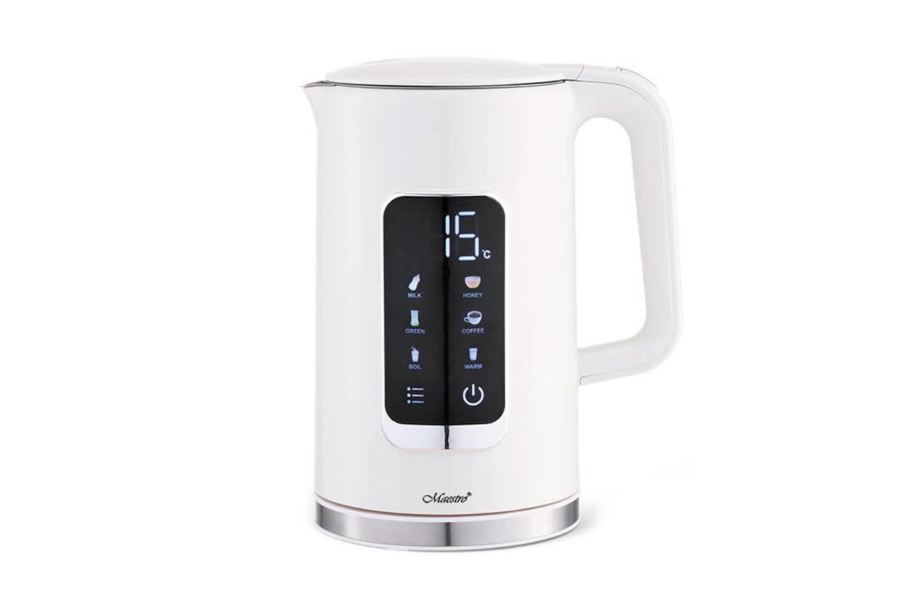 Электрочайник нержавеющий Maestro - 1,7л LED белый