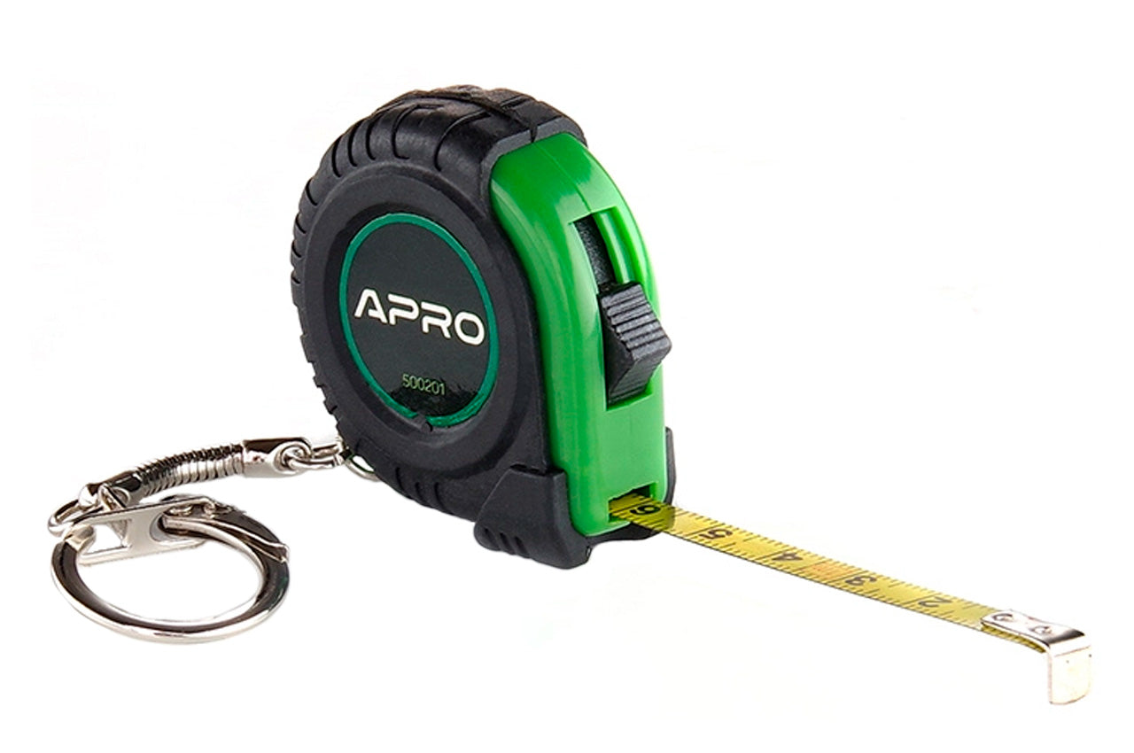 Рулетка Apro - 1м x 6мм брелок