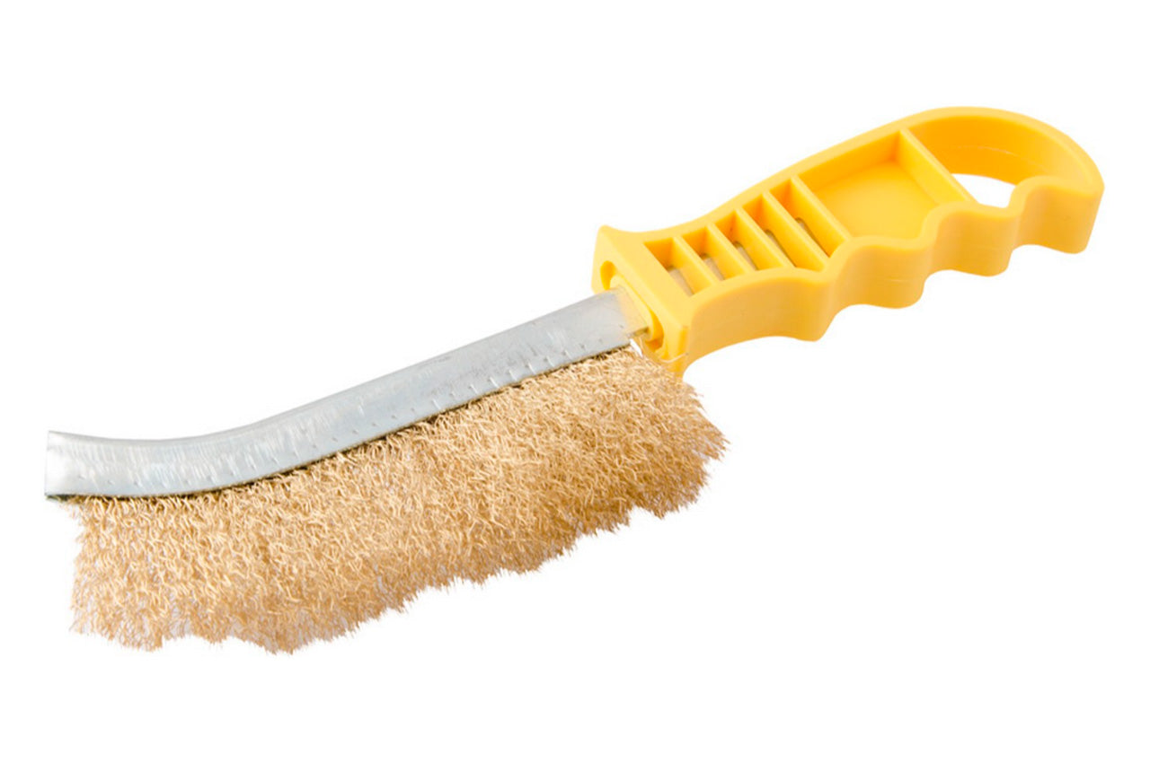 Щетка ручная Mastertool - 250мм гребешок желтый