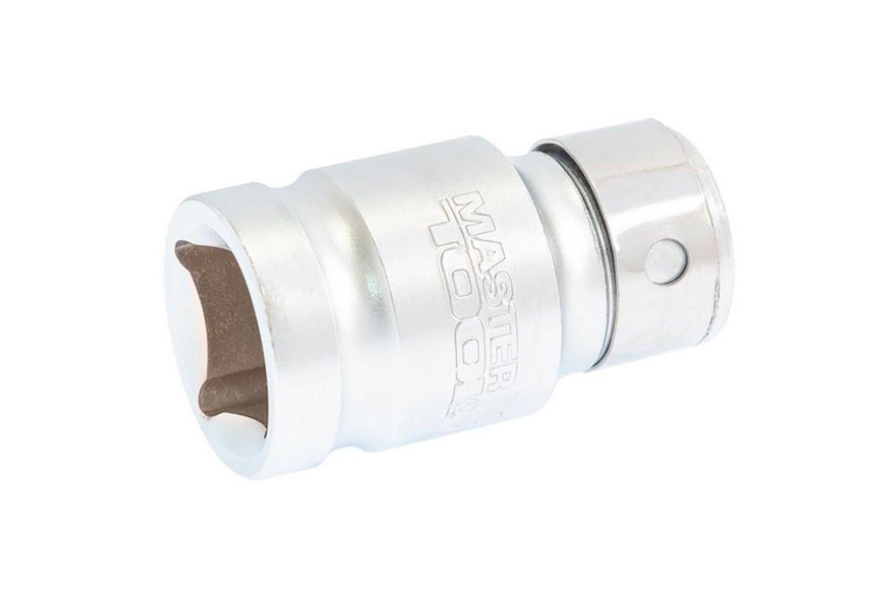 Переходник Mastertool - 1/2" квадрат x 1/2" шестигранник x 38мм