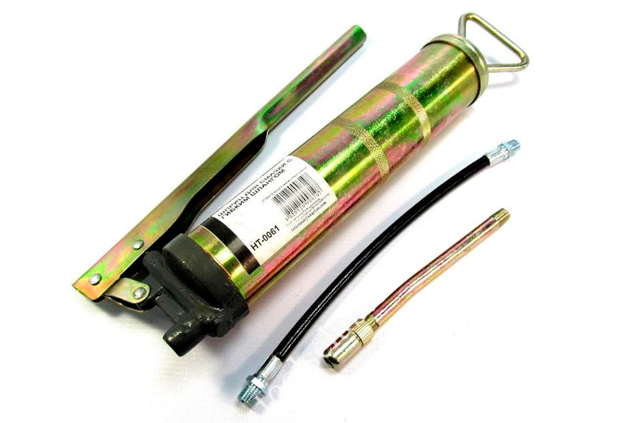 Шприц для смазки Домашний Мастер - 500мл с гибким шлангом