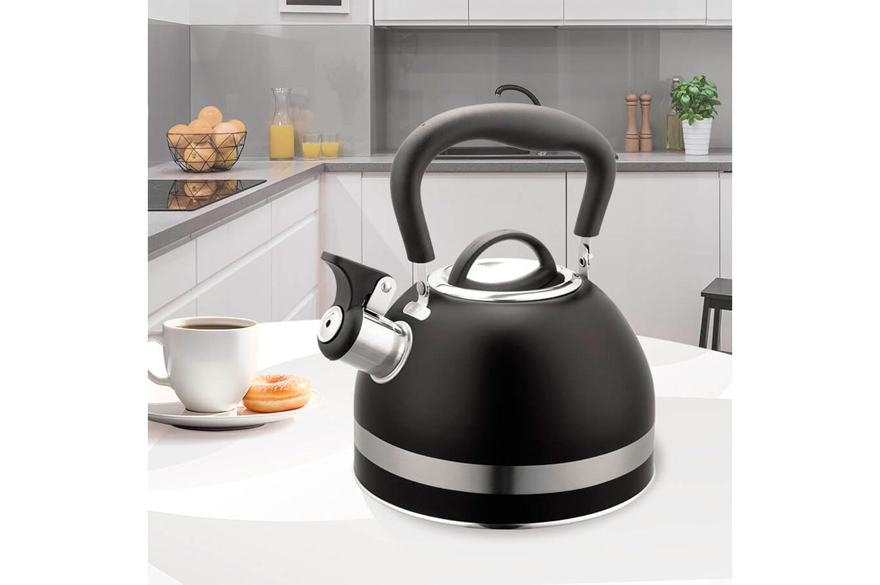 Чайник нержавеющий Maestro - 1,8л черный