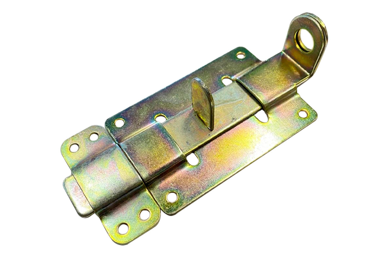 Засов дверной под замок KS-UKR 70×160 (оцинкованый)