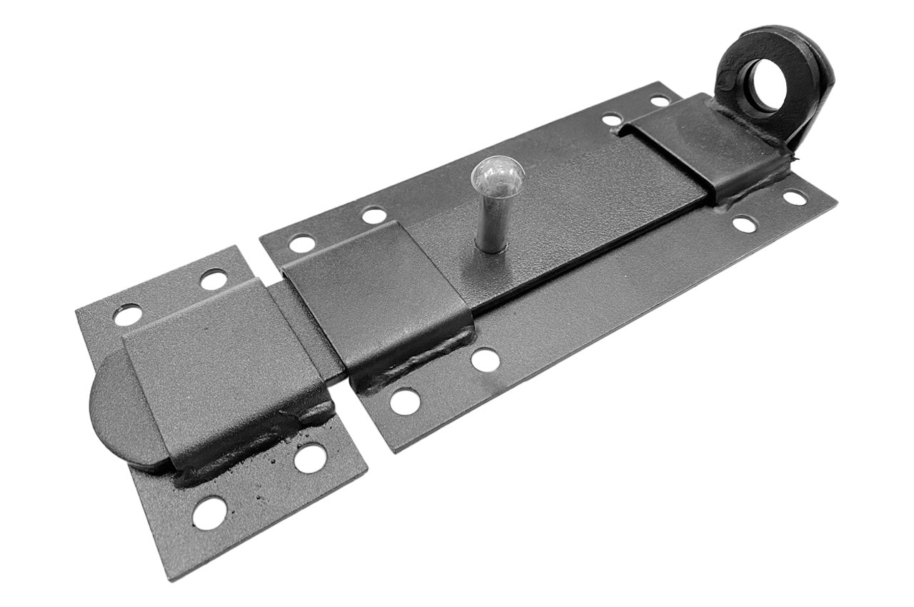 Засов дверной KS-UKR плоский под замок 90х240 (бархат)