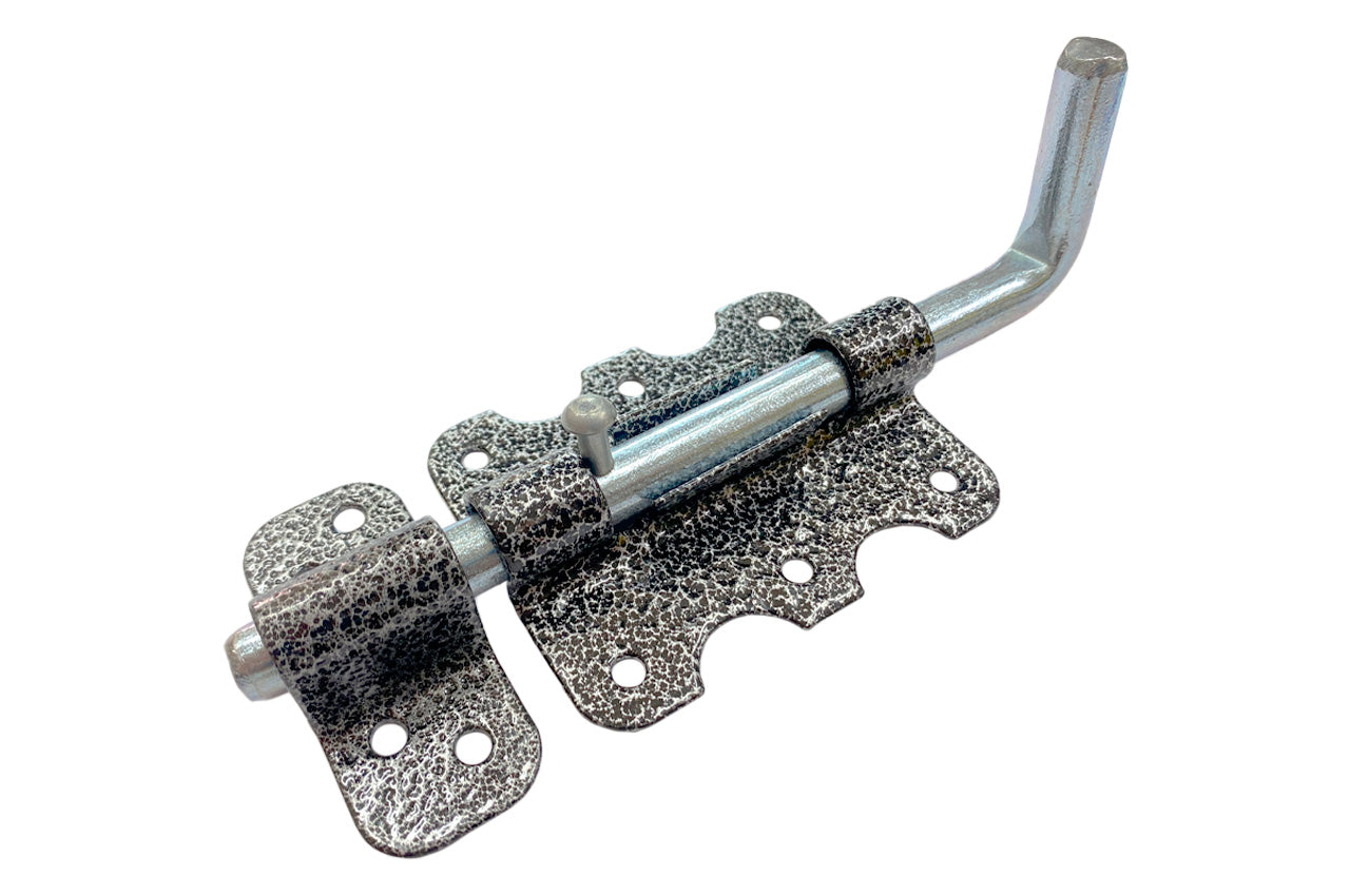 Шпингалет KS-UKR "Рукоятка" 55х100 (серый антик)