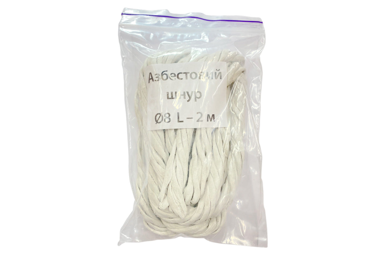 Шнур асбестовый KS-UKR 8х2м