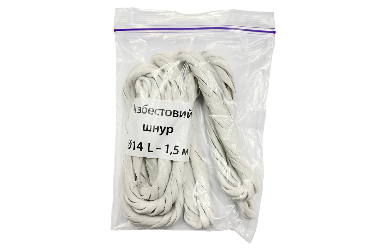 Шнур асбестовый KS-UKR 14х1.5м