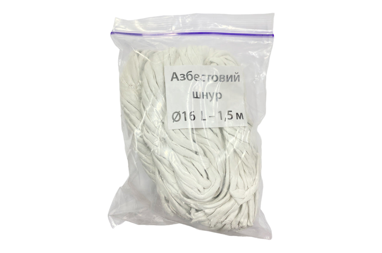 Шнур асбестовый KS-UKR 16х1.5м