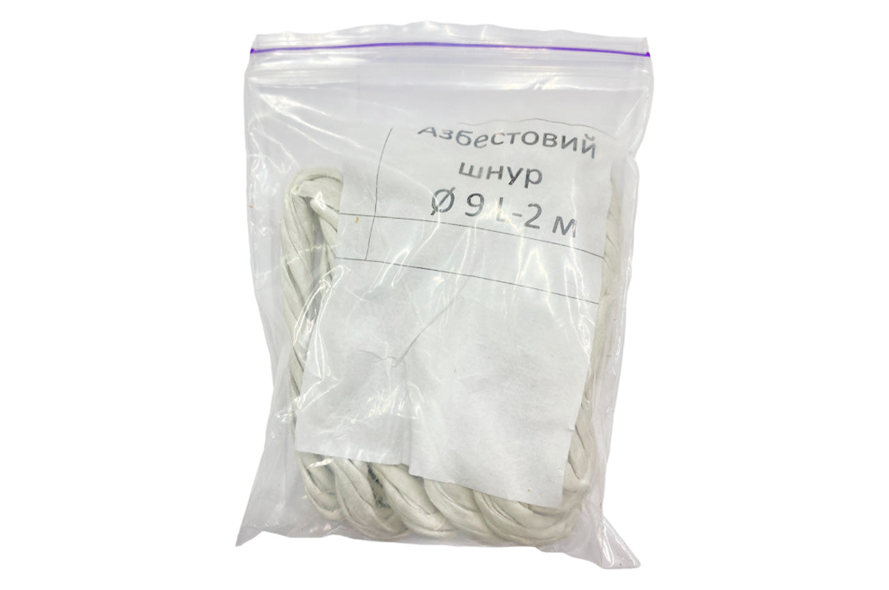 Шнур асбестовый KS-UKR 9х2м