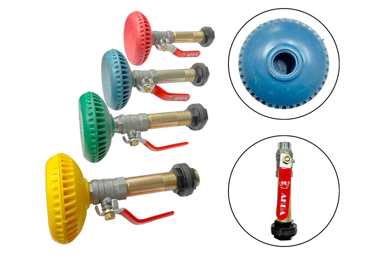Лейка для летнего душа 160 мм металлическая