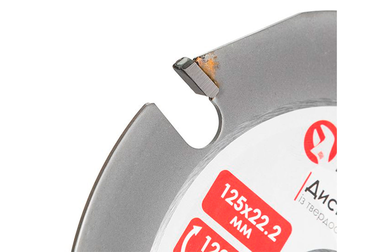 Диск пильний по дереву Intertool - 125 x 22,2 мм x 3T PRO