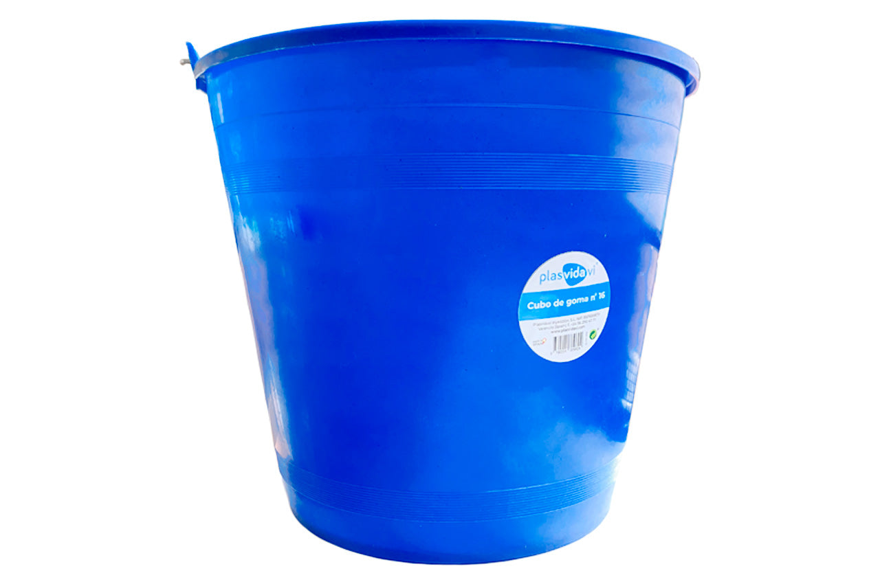 Ведро резиновое Spain - 16л синее
