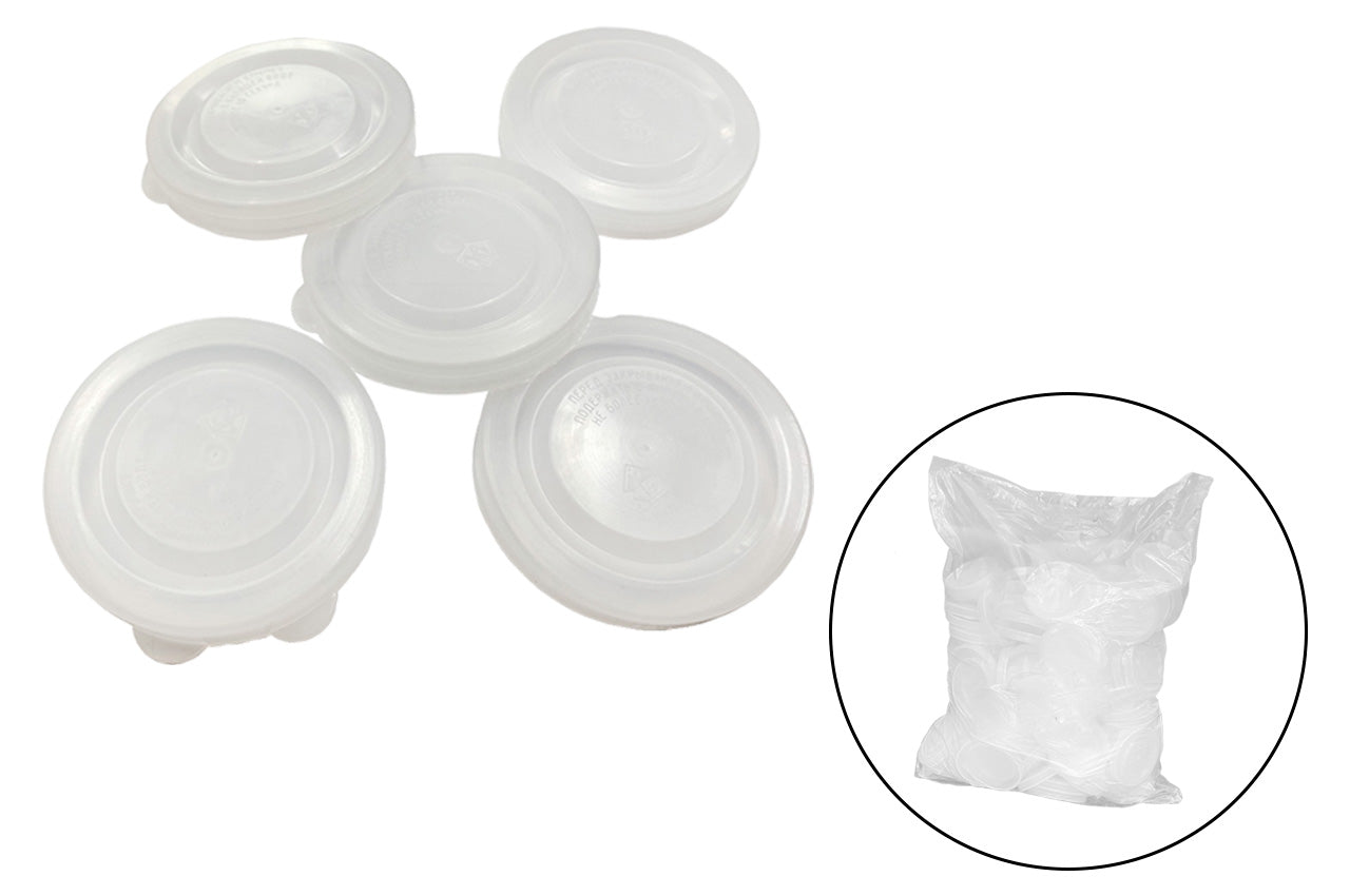 Крышка на банку XPlast - термо-рубежанка белая от10шт