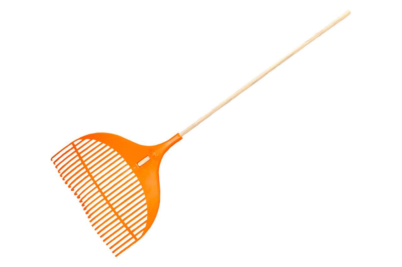 Грабли веерные ABC - 660мм x 26 зубьев пластиковые с держаком