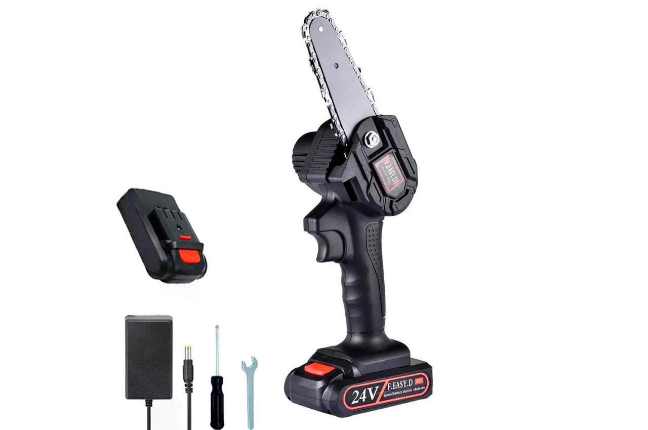 Пила цепная аккумуляторная PRC - 6" x 48В (2 аккамулятора)