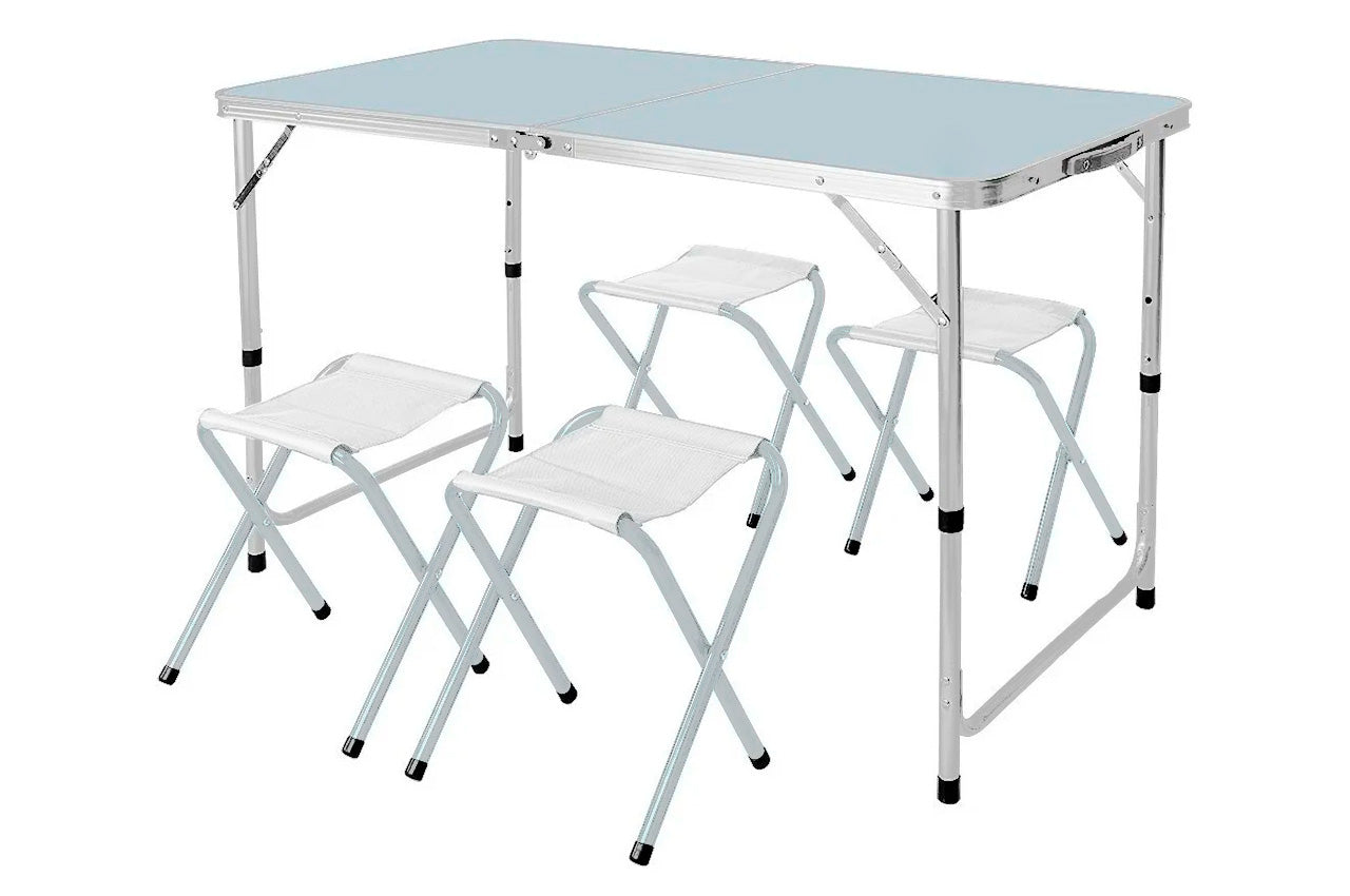 Комплект мебели для пикника 5од мрамор