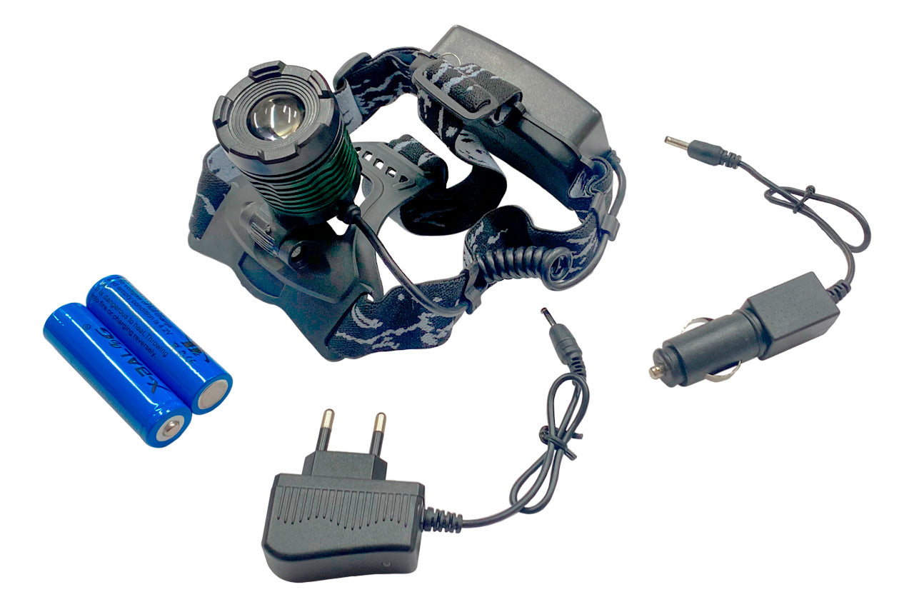 Ліхтар налобний BL - 1LED лінза x Li-Ion