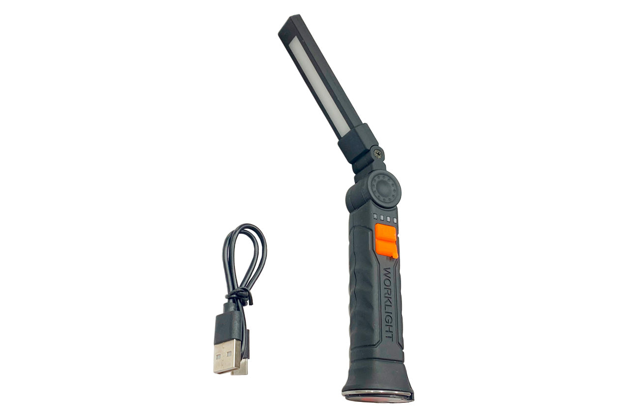 Фонарь магнитный BL - 210мм x 1LED x 7SMD x Li-Ion