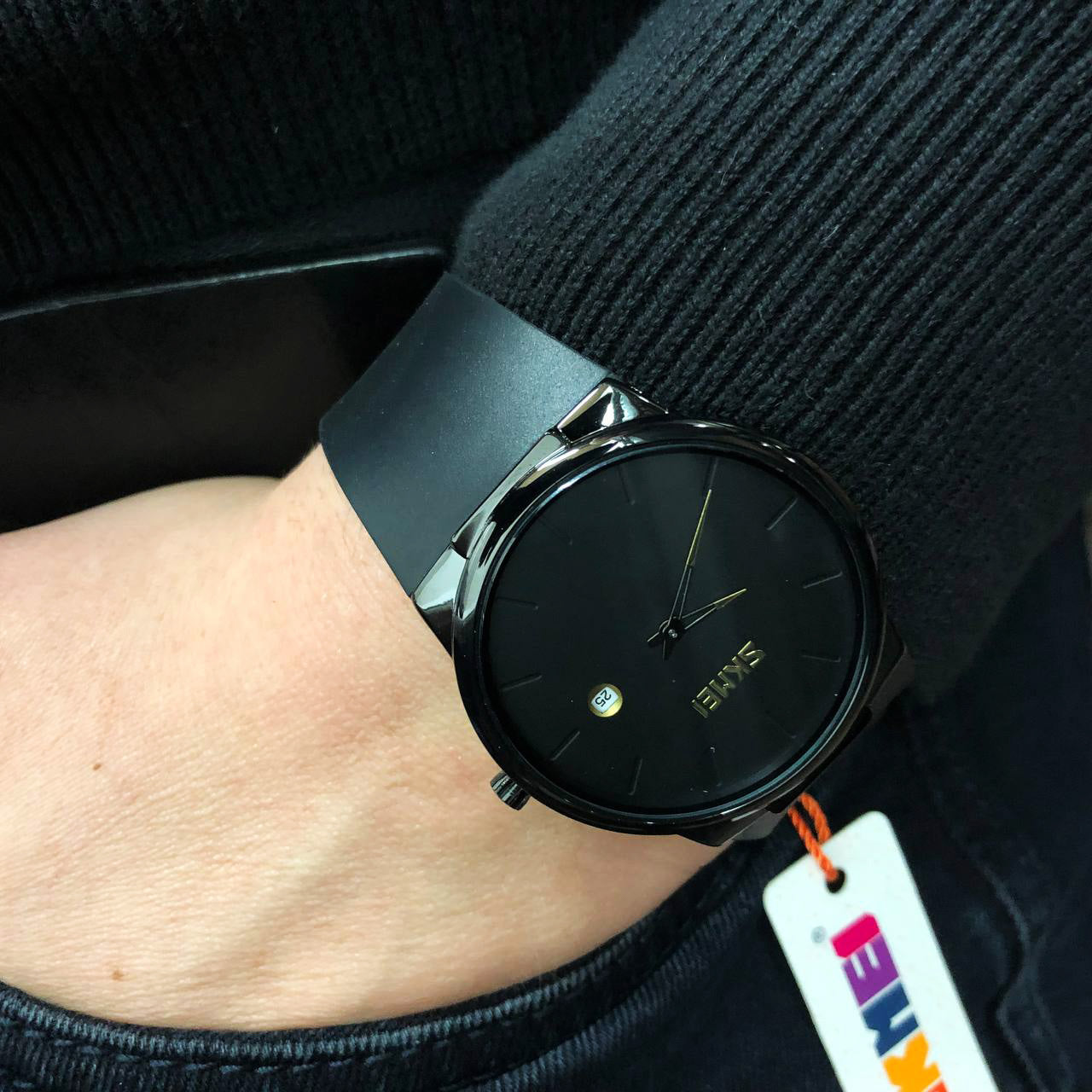 Часы наручные мужские SKMEI 1509BK, оригинальные мужские часы, мужские часы стильные часы на руку