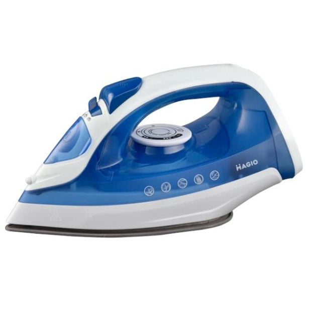 Утюг с керамической подошвой Magio MG-534, паровой утюг-очиститель, утюг электрический паровой