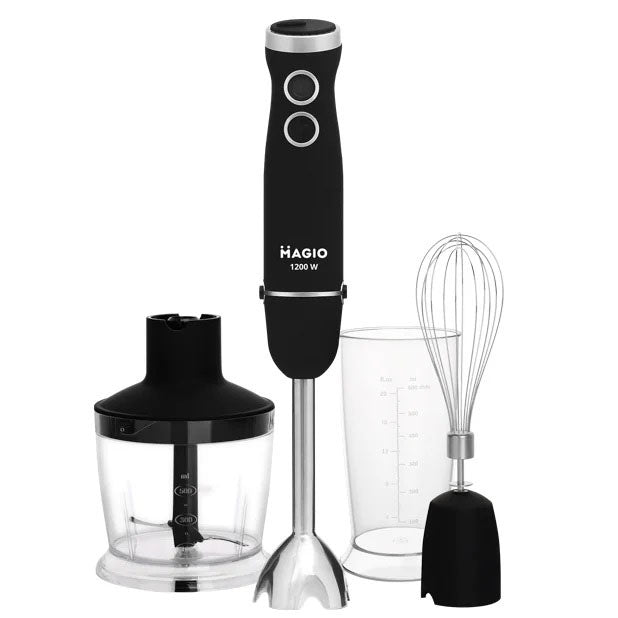 Блендер MAGIO MG-655, портативный блендер для смузи, ручной погружной блендер, электрический блендер