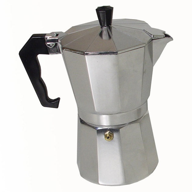 Кофеварка гейзерная из нержавеющей стали UNIQUE UN-1912 270 мл, Гейзерная кофеварка 3 чашки